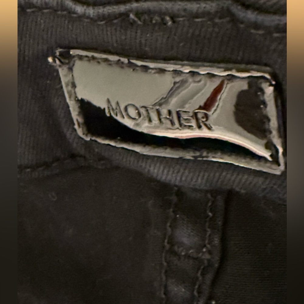 MOTHER JEANS, black